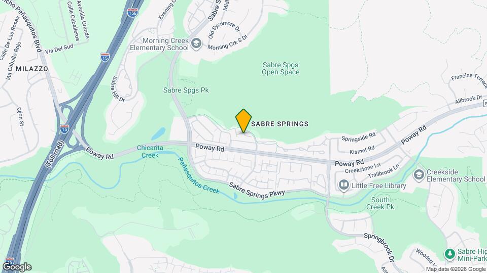 12680 Creekview Dr Map and Location Details