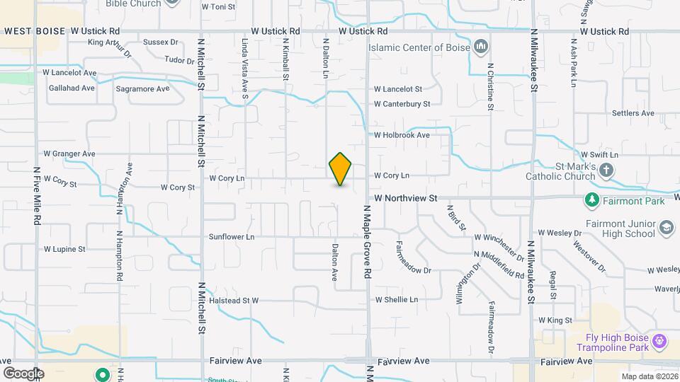 9143 W Cory Ln Map and Location Details