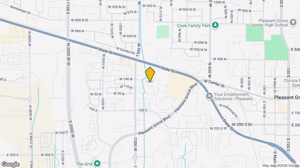 1202 W 110 N Mapa y Detalles de la Ubicación