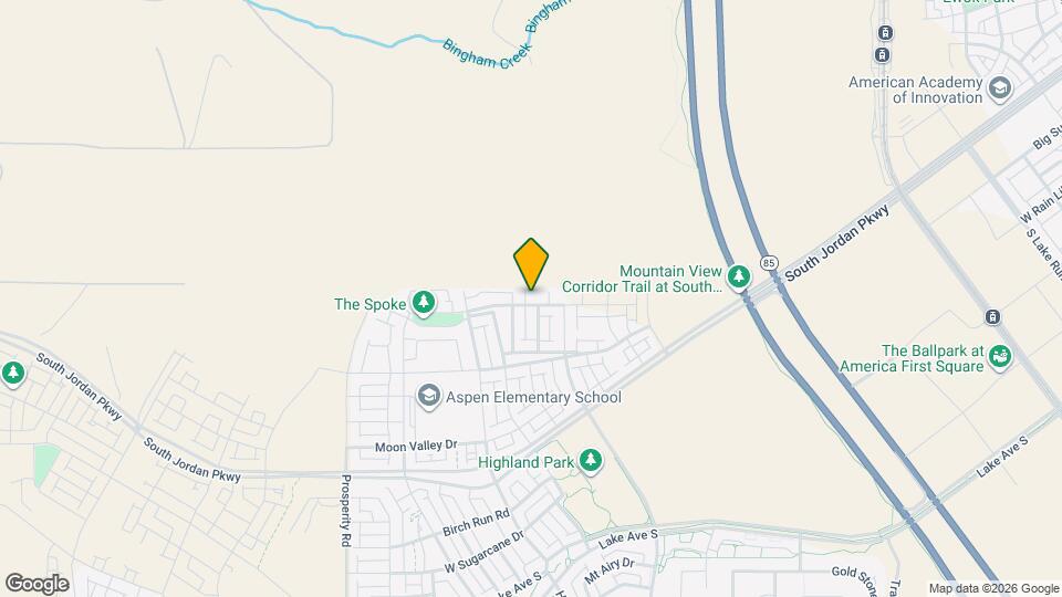 6192 W Copper Hawk Dr Map and Location Details