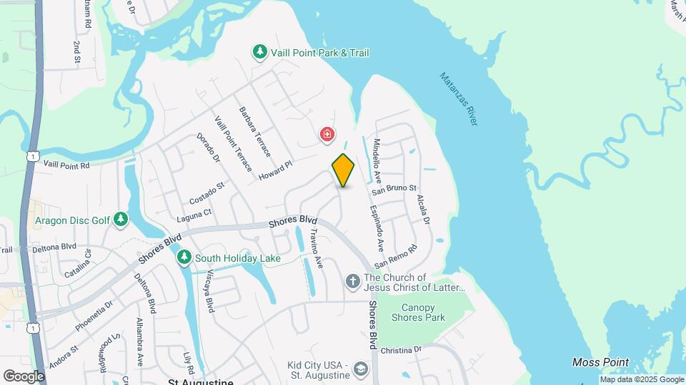 446 Casuarina Cir Map and Location Details