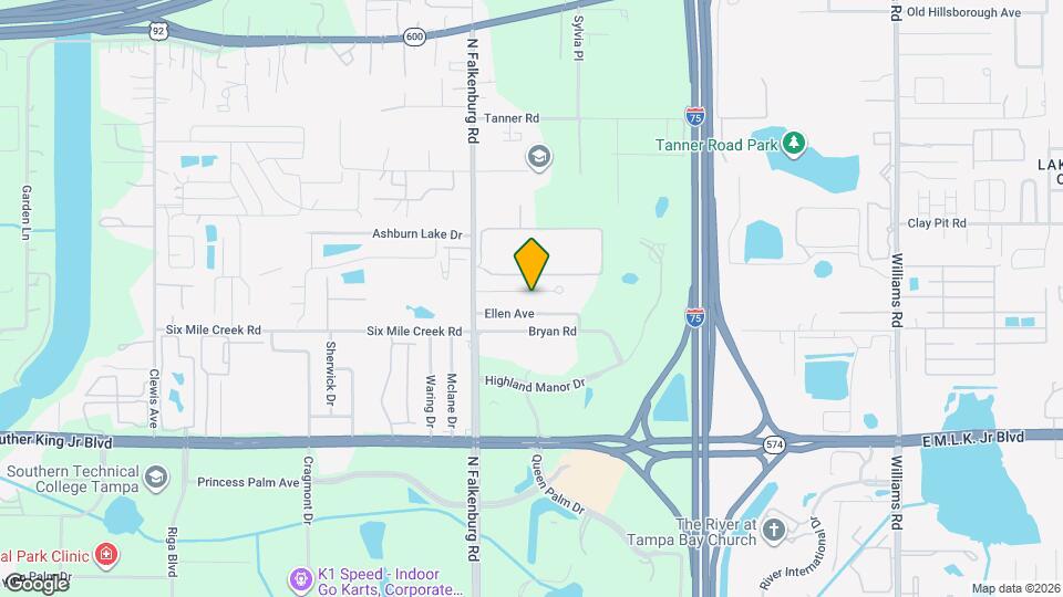 10207 Hawk Storm Ave Map and Location Details