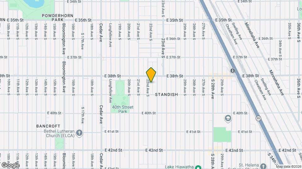 3825 22nd Ave S, Unit 3825 Map and Location Details