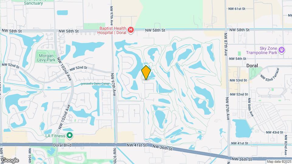 9341 NW 50th Doral Cir N Map and Location Details