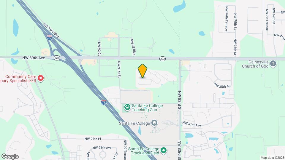 8745 NW 35th Ln Map and Location Details