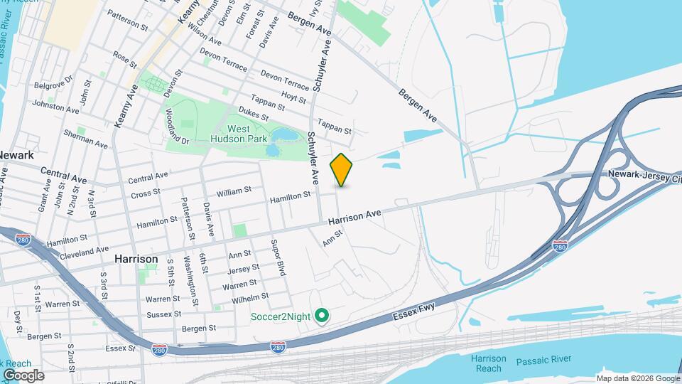 196 Sandford Ave Map and Location Details