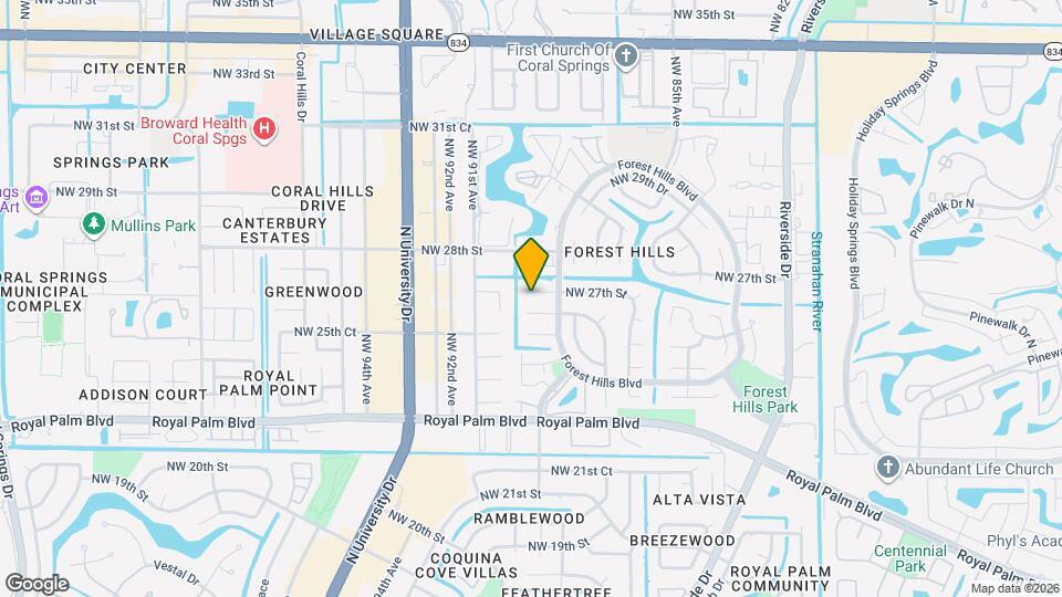 8948 NW 27th St Map and Location Details