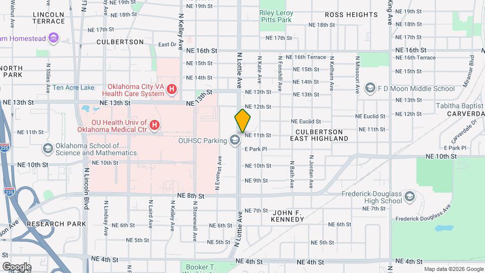 1148 N Lottie Ave Map and Location Details