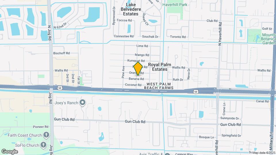 150 Avocado Ave Map and Location Details