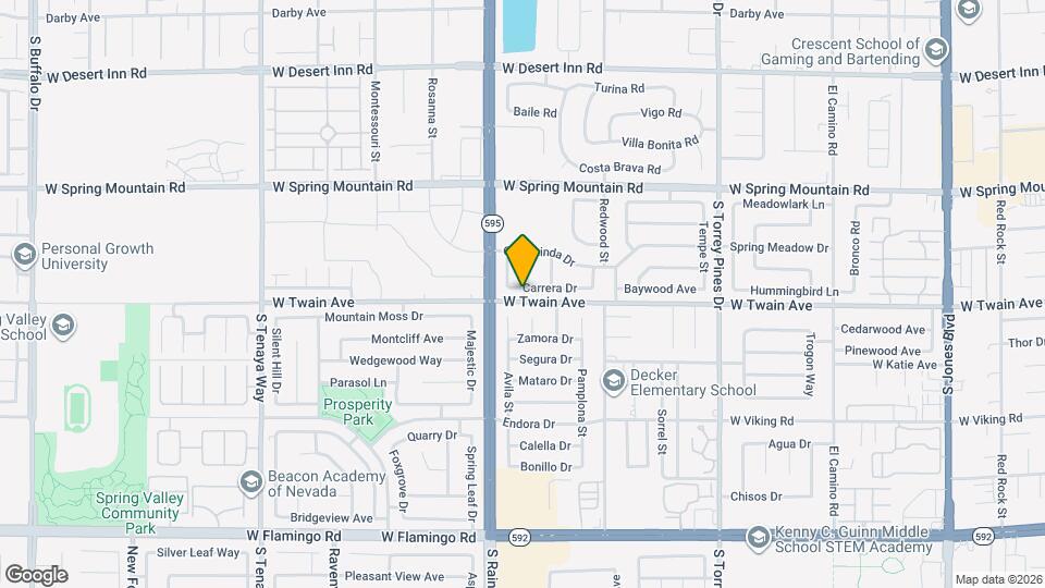 6845 Carrera Dr Map and Location Details