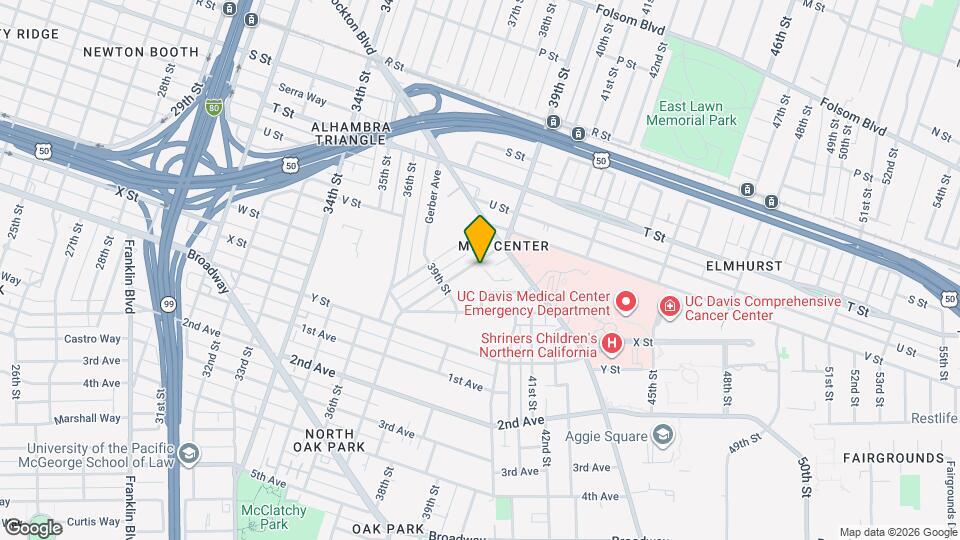 4022 Miller Way Map and Location Details