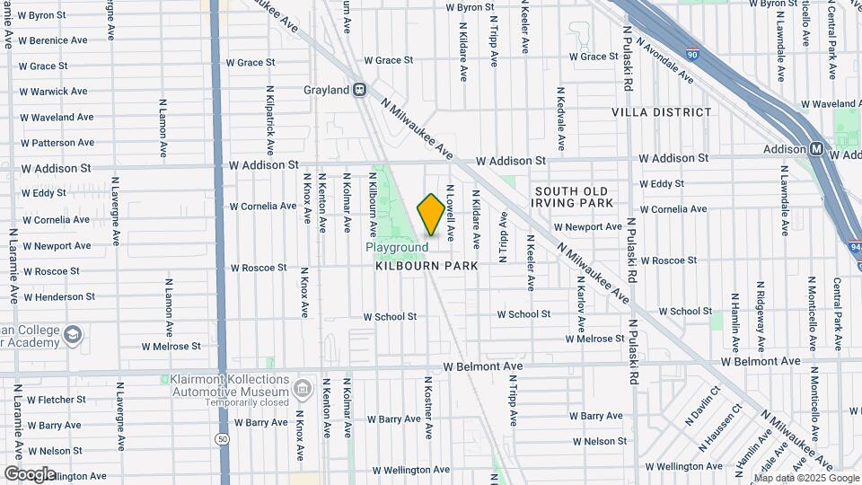 3431 N Kostner Ave Map and Location Details