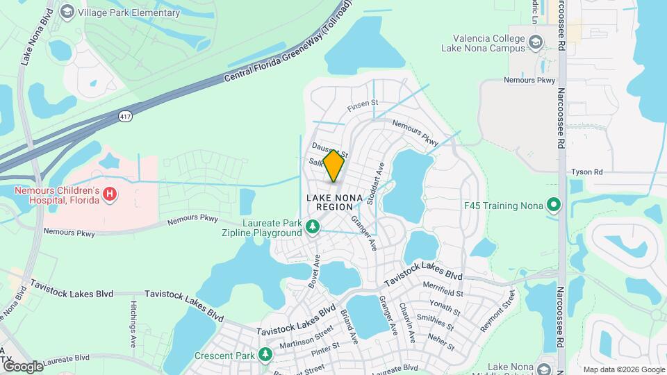 8033 Nemours Pkwy Map and Location Details