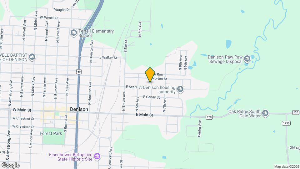 537 E Sears St Map and Location Details