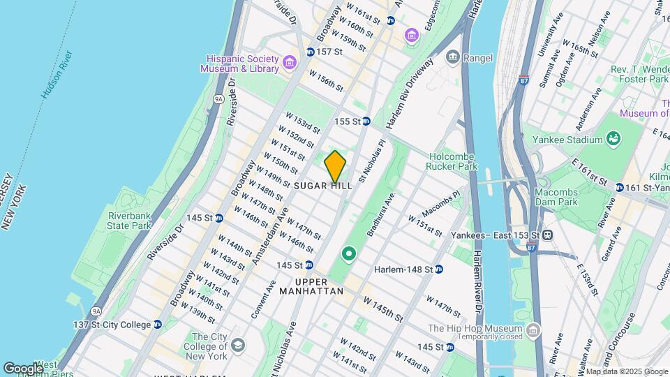 415 W 150th St Map and Location Details