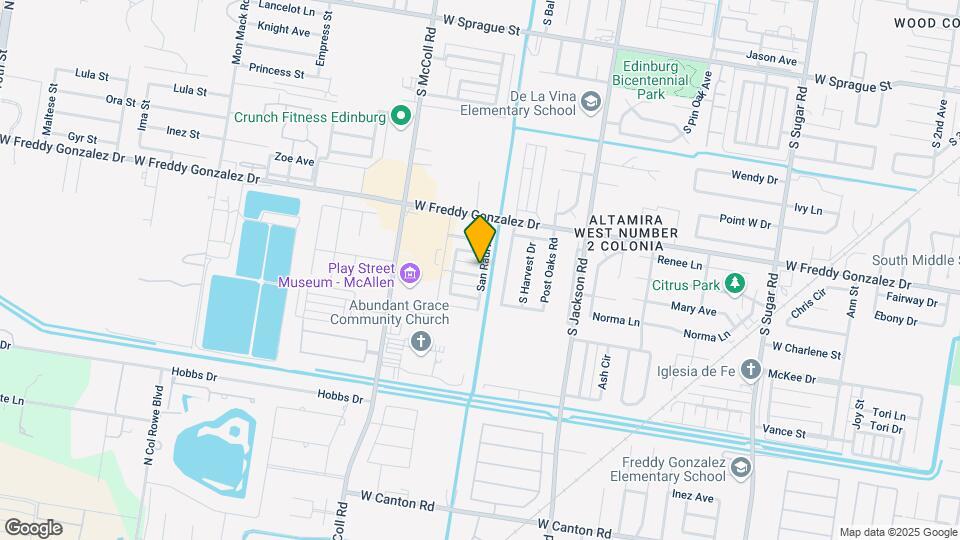 2501 San Alejandro St Map and Location Details