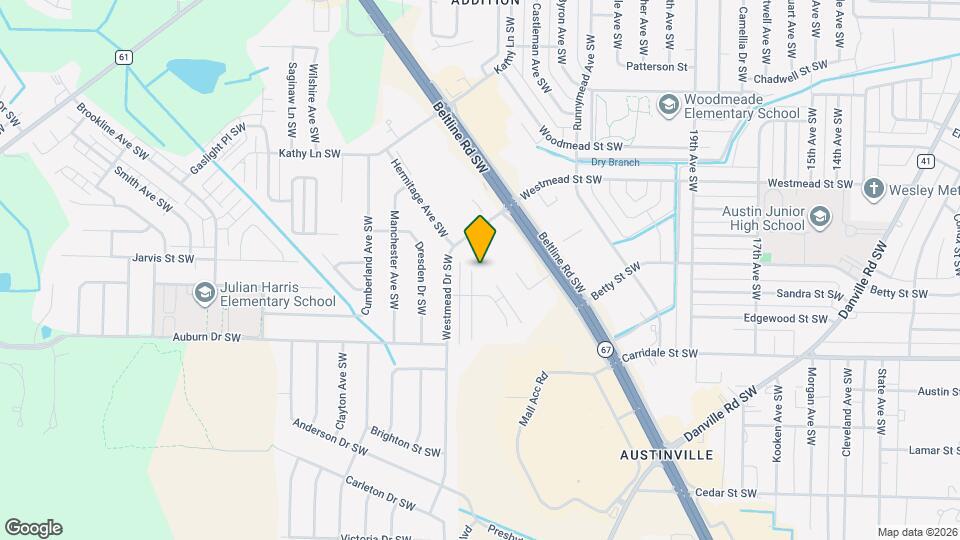 2152 Westbury Ct SW Map and Location Details