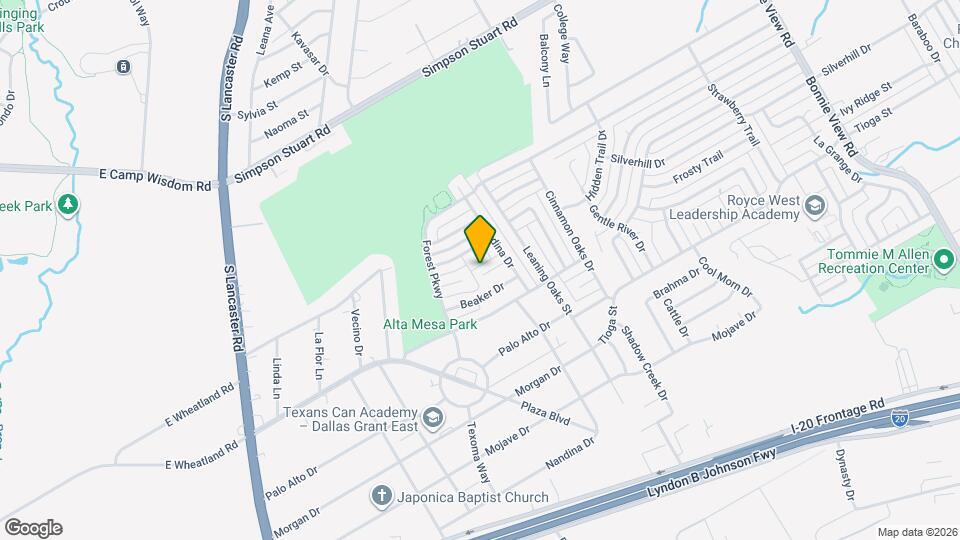 3015 Flask Dr Map and Location Details