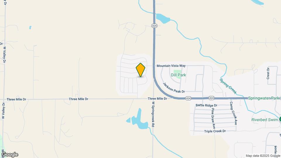 852 S Camas Ln Map and Location Details