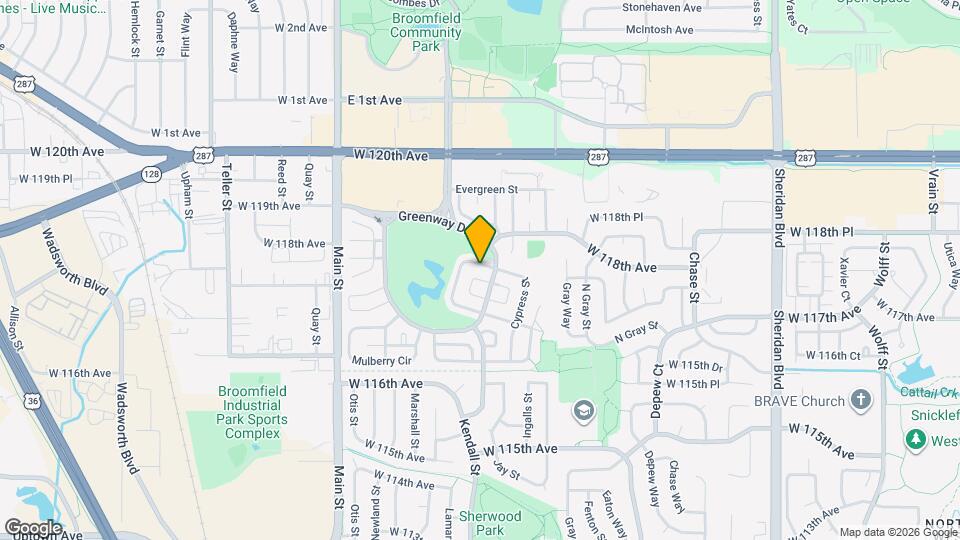 205 Cypress Cir Map and Location Details