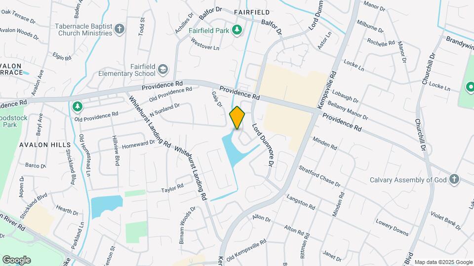 5408 Chatham Lake Dr Map and Location Details