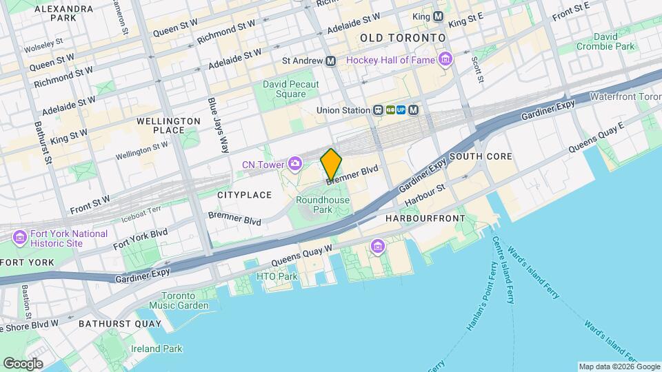 222 Bremner Blvd, Unit SI ID1502598P Map and Location Details