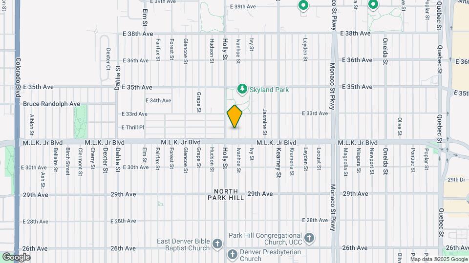 3233 Ivanhoe St Mapa y Detalles de la Ubicación