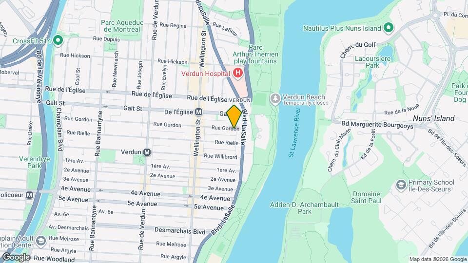 36 Gordon Rue Map and Location Details