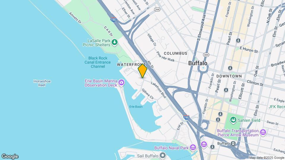 200 Lakefront Blvd Mapa y Detalles de la Ubicación