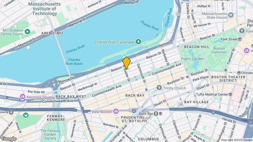 199 Marlborough St-Unit -303 Map and Location Details