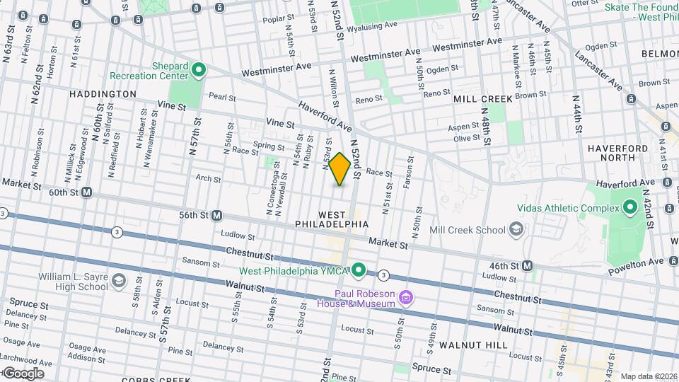 112 N Wilton St Map and Location Details