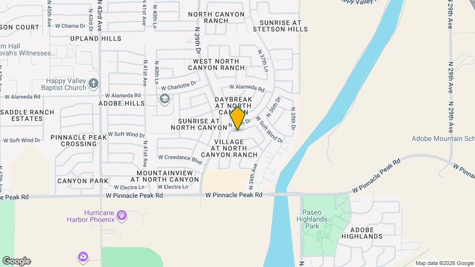 3817 W Camino Real Map and Location Details