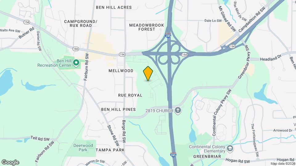 2635 Coventry St SW Mapa y Detalles de la Ubicación