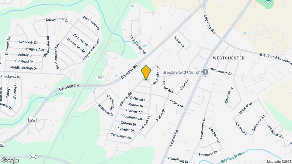 3210 Lubbock Dr Map and Location Details