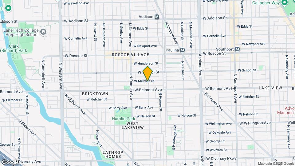 3220 N Wolcott Ave Map and Location Details