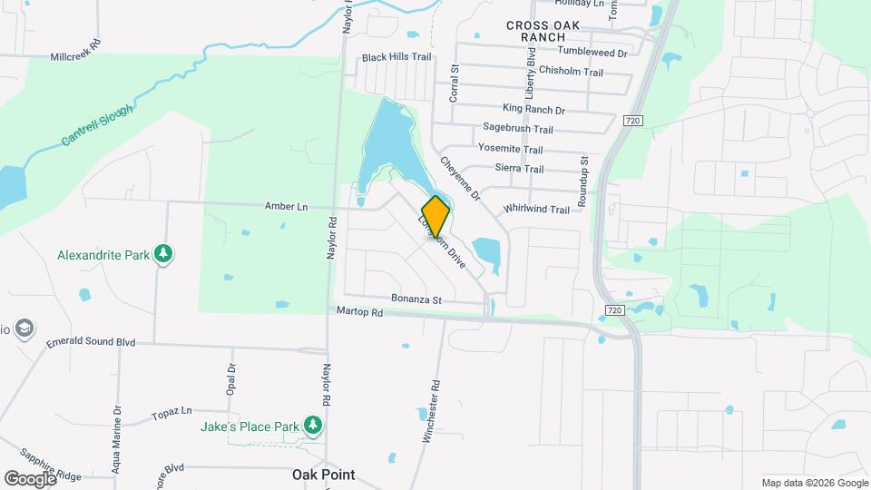 1108 Longhorn Drive Map and Location Details