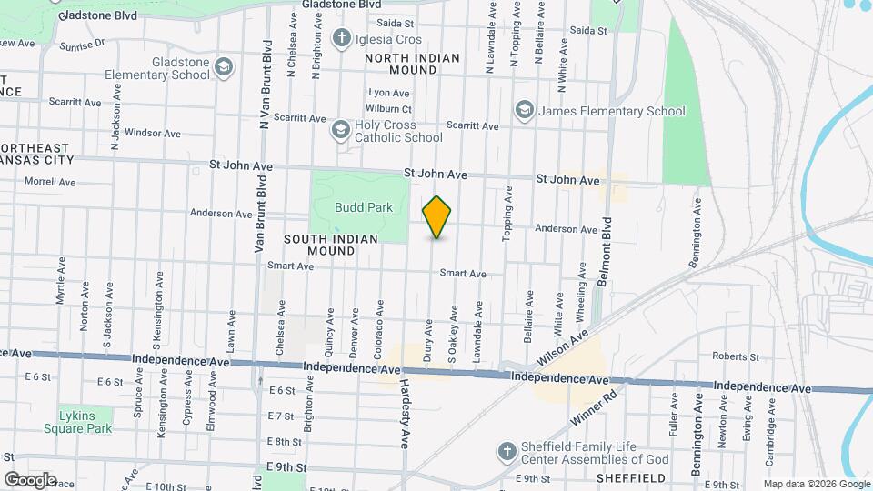 319 Drury Ave Mapa y Detalles de la Ubicación