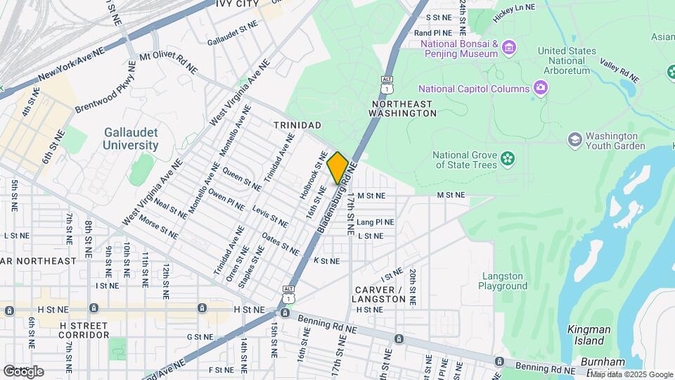 1230 Bladensburg Rd NE Map and Location Details