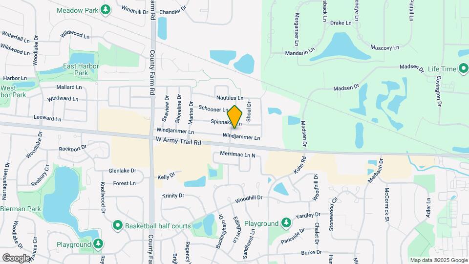 3805 Clipper Dr Map and Location Details