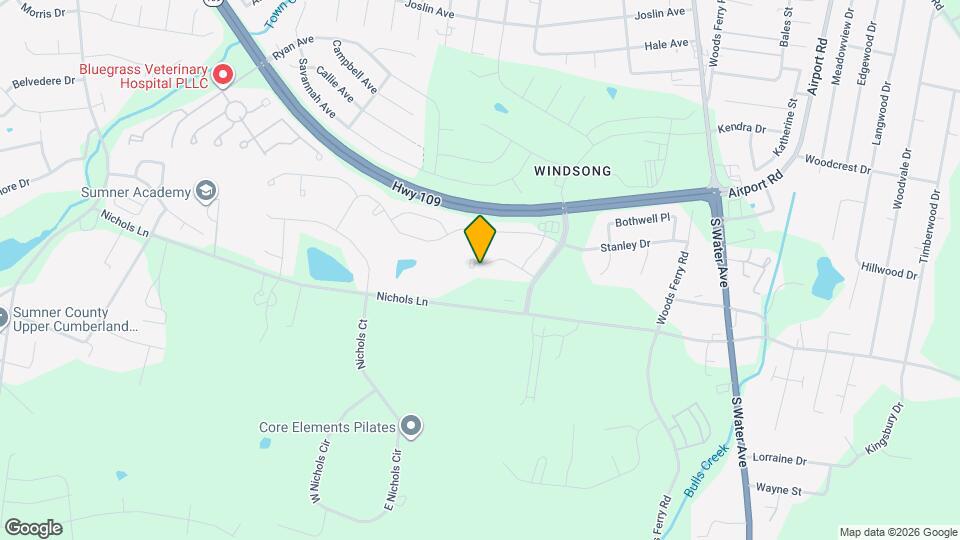 1363 Coates Ln, Unit 2001 Map and Location Details