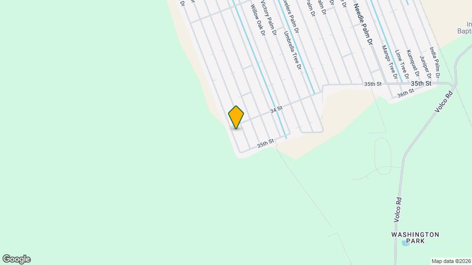 3409 Silver Palm Dr Map and Location Details