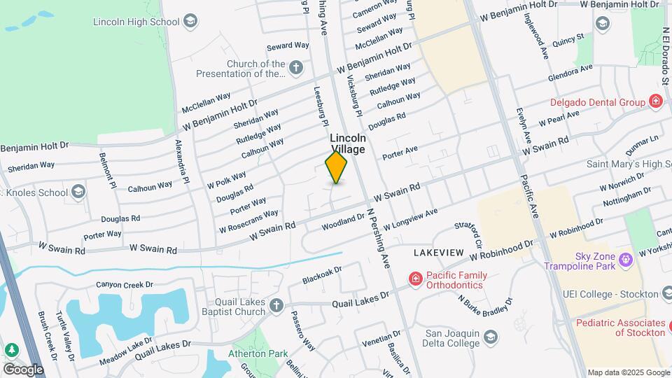 1443 W Swain Rd Mapa y Detalles de la Ubicación