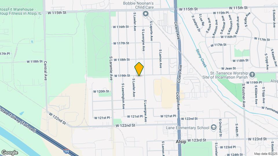 5013 W 119th St Map and Location Details