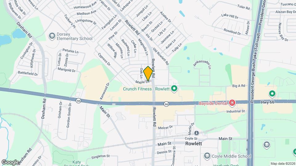 3410 Maple Ln Map and Location Details