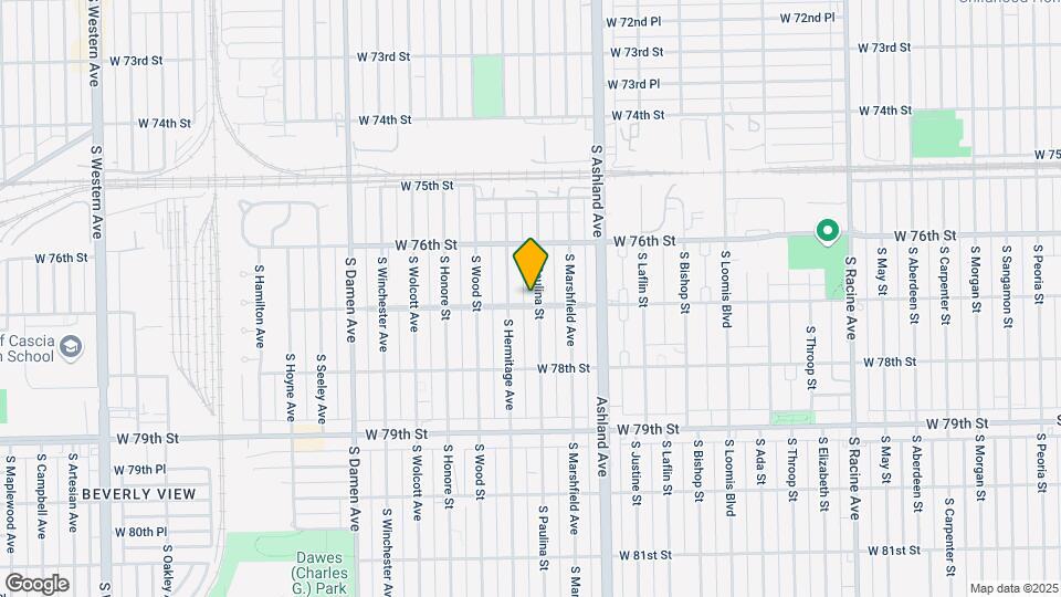 1704 W 77th St Map and Location Details