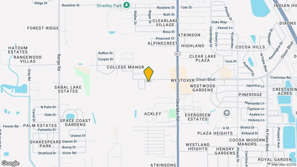 1723 Dixon Blvd Map and Location Details