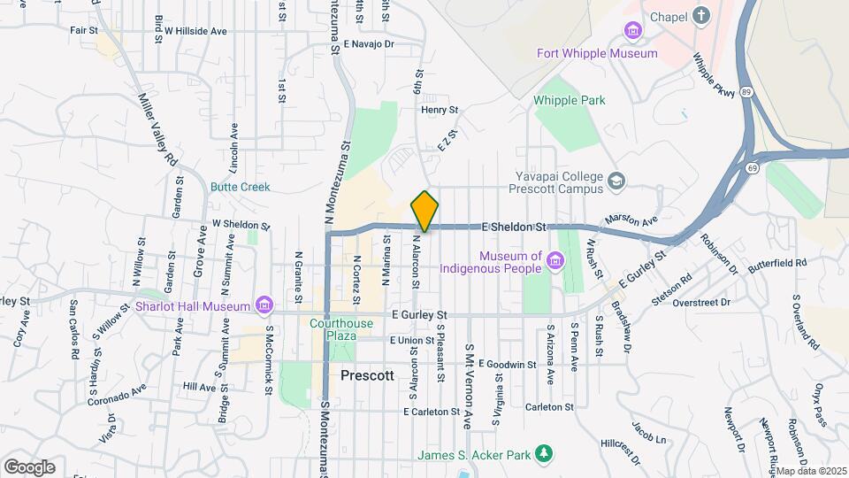 231 N Alarcon St Map and Location Details