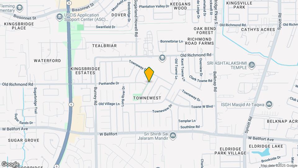 10231 Gulfstream Ln Map and Location Details