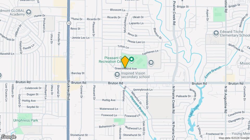 8616 Greenmound Ave Map and Location Details