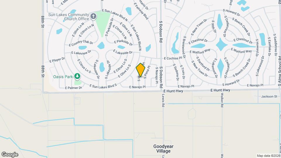 26607 S Maricopa Pl Map and Location Details